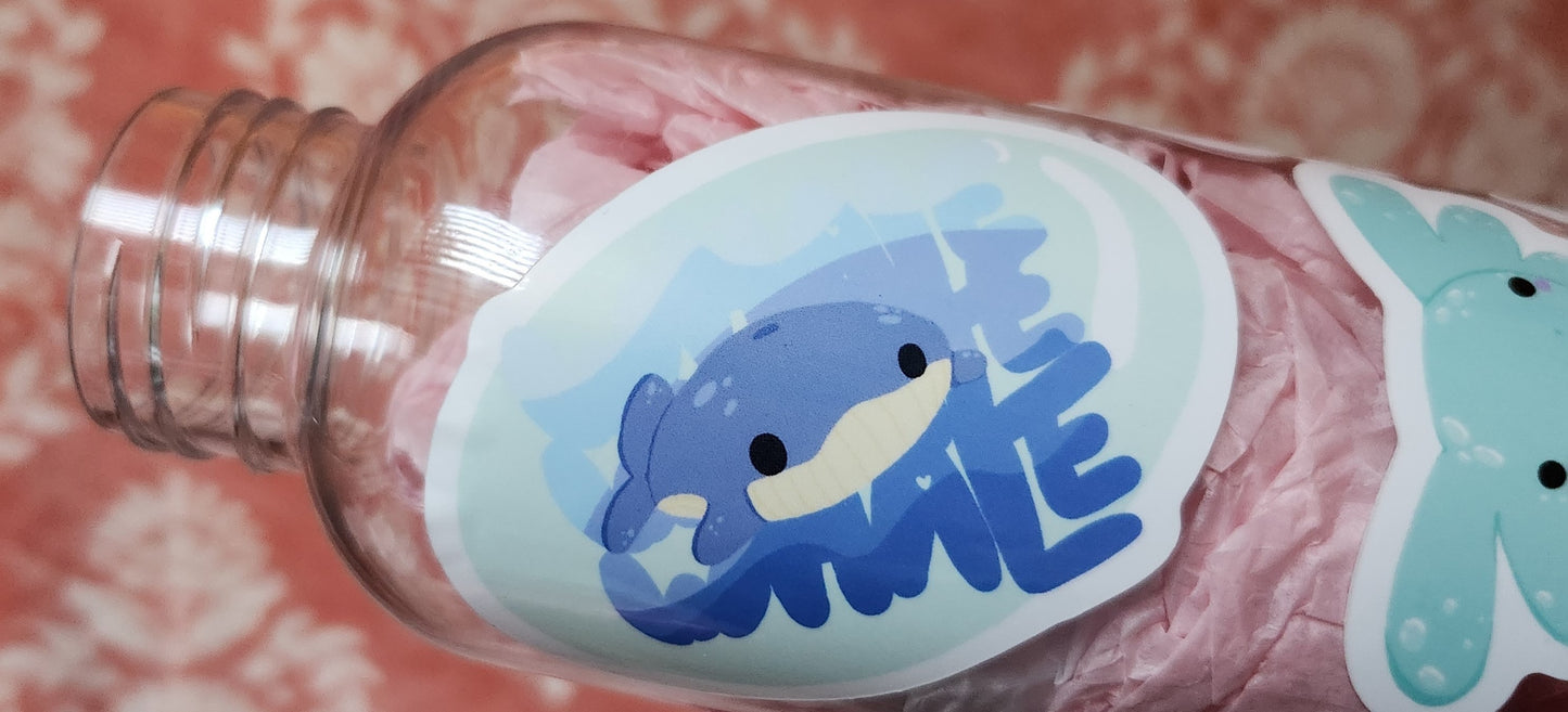 3.00 x 2.00 Whale Whale Whale Sticker
