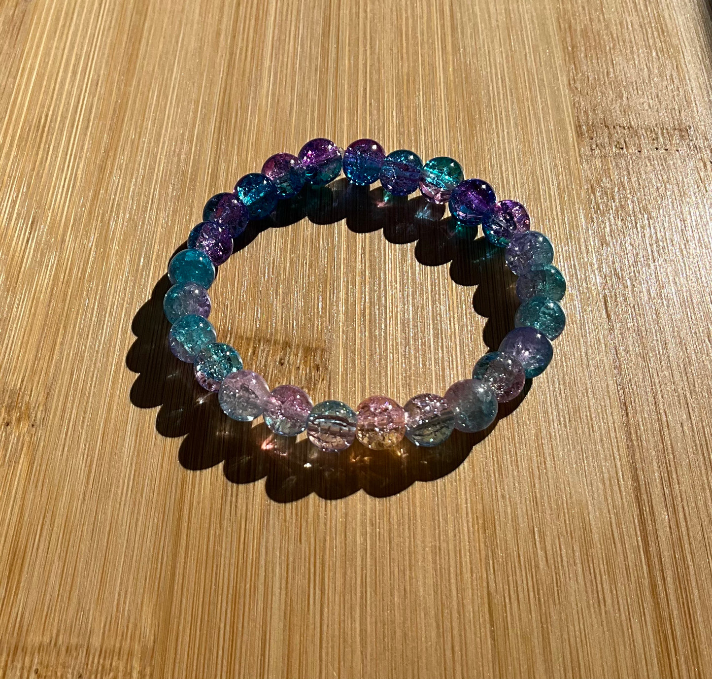 Mermaid Glass Bead Bracelet
