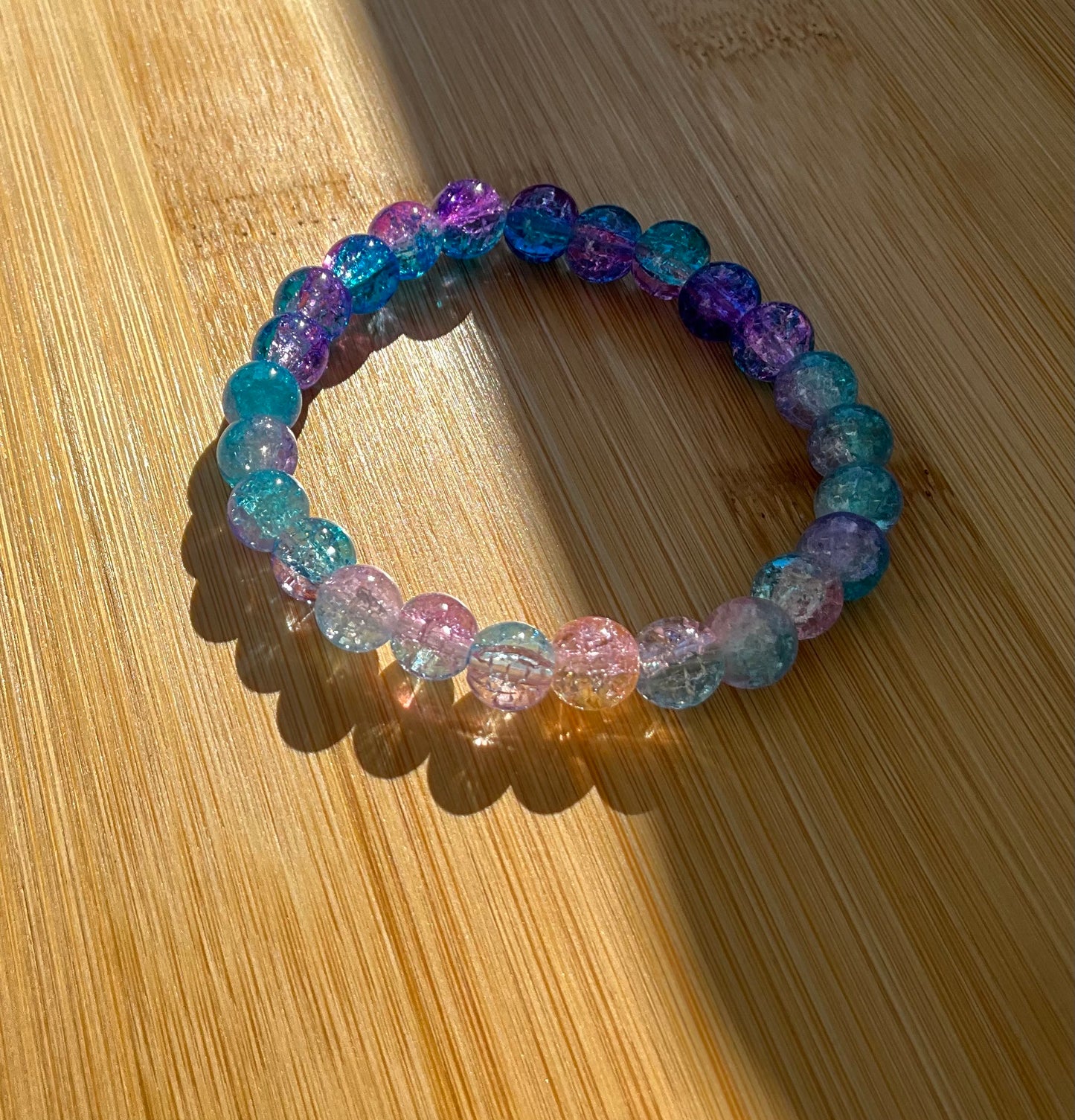 Mermaid Glass Bead Bracelet